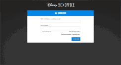 Desktop Screenshot of disneyboxoffice.com